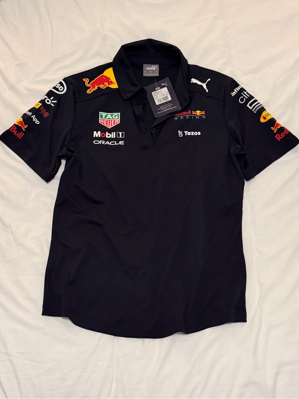 RedBull Racing Puma RBR Team Polo Shirt - Picture 2 of 5